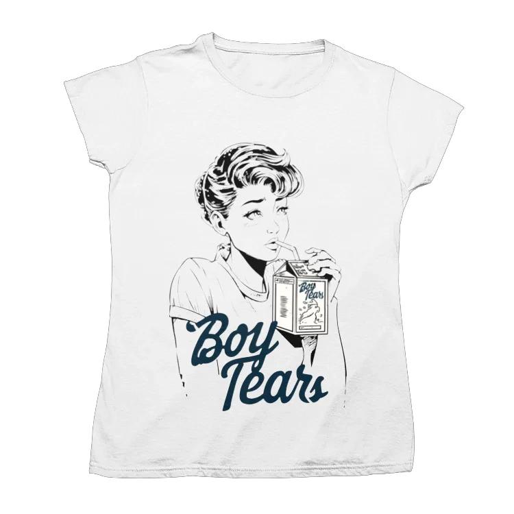 Boy tears