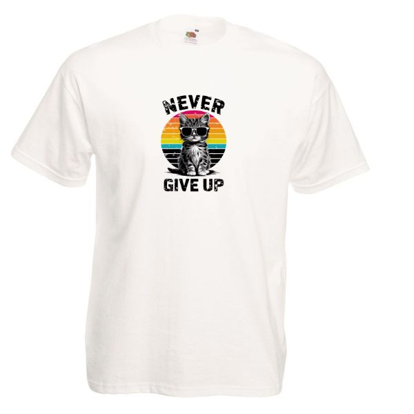 Never give up