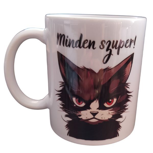 Minden szuper-fehér bögre