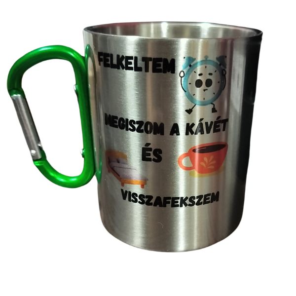 Felkeltem megiszom a kávém és visszafekszem