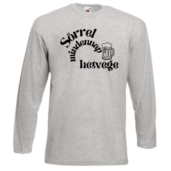 Sörrel mindennap hétvége