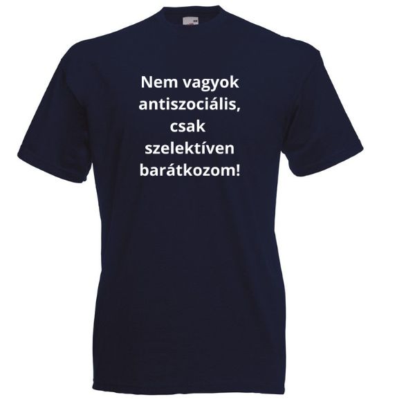 Nem vagyok antiszociális