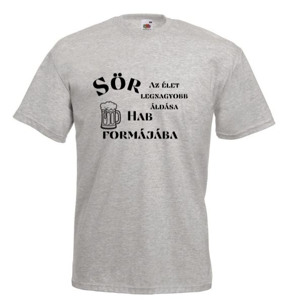 Sör az élet legnagyobb áldása