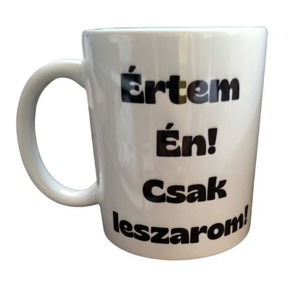 Értem Én-fehér bögre