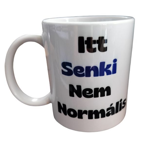 Itt senki nem normális-fehér bögre