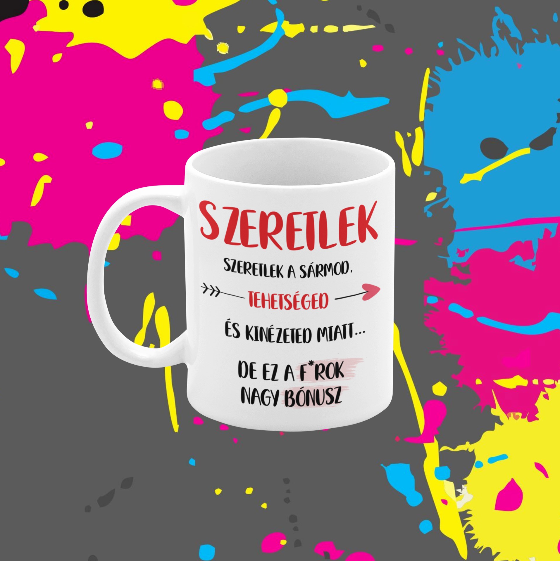 Bónusz farok - bögre