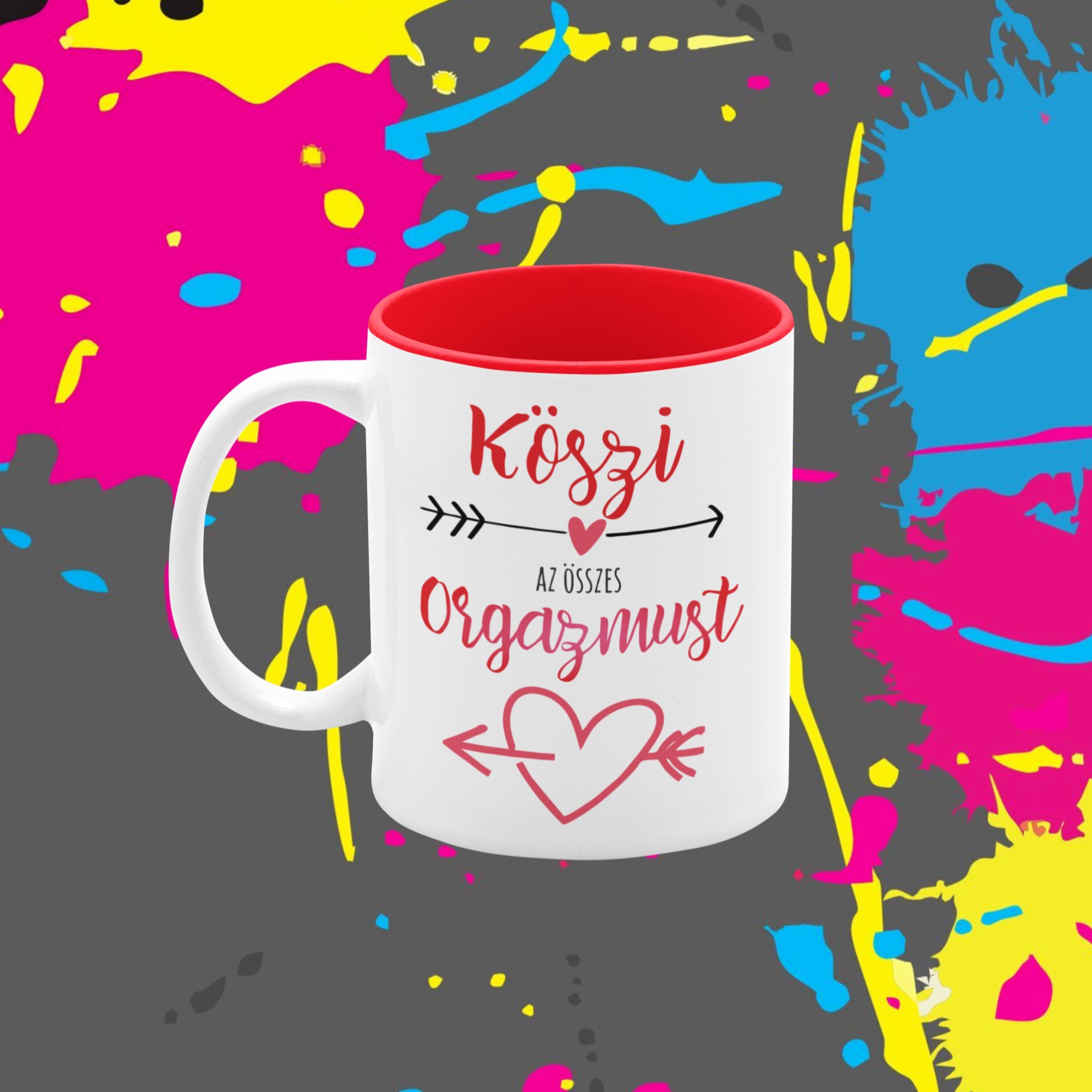 Köszi az összes orgazmust - Bögre