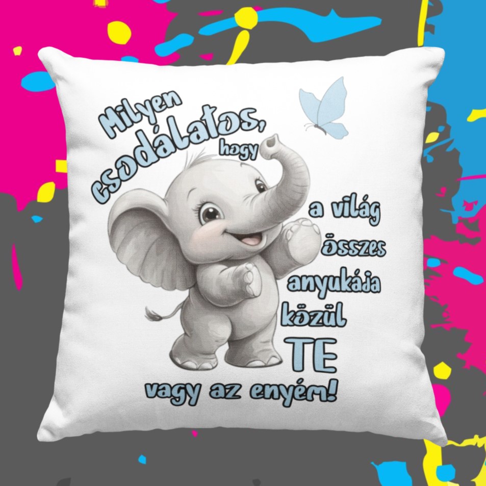 Milyen csodálatos kisfiú - Kocka párna