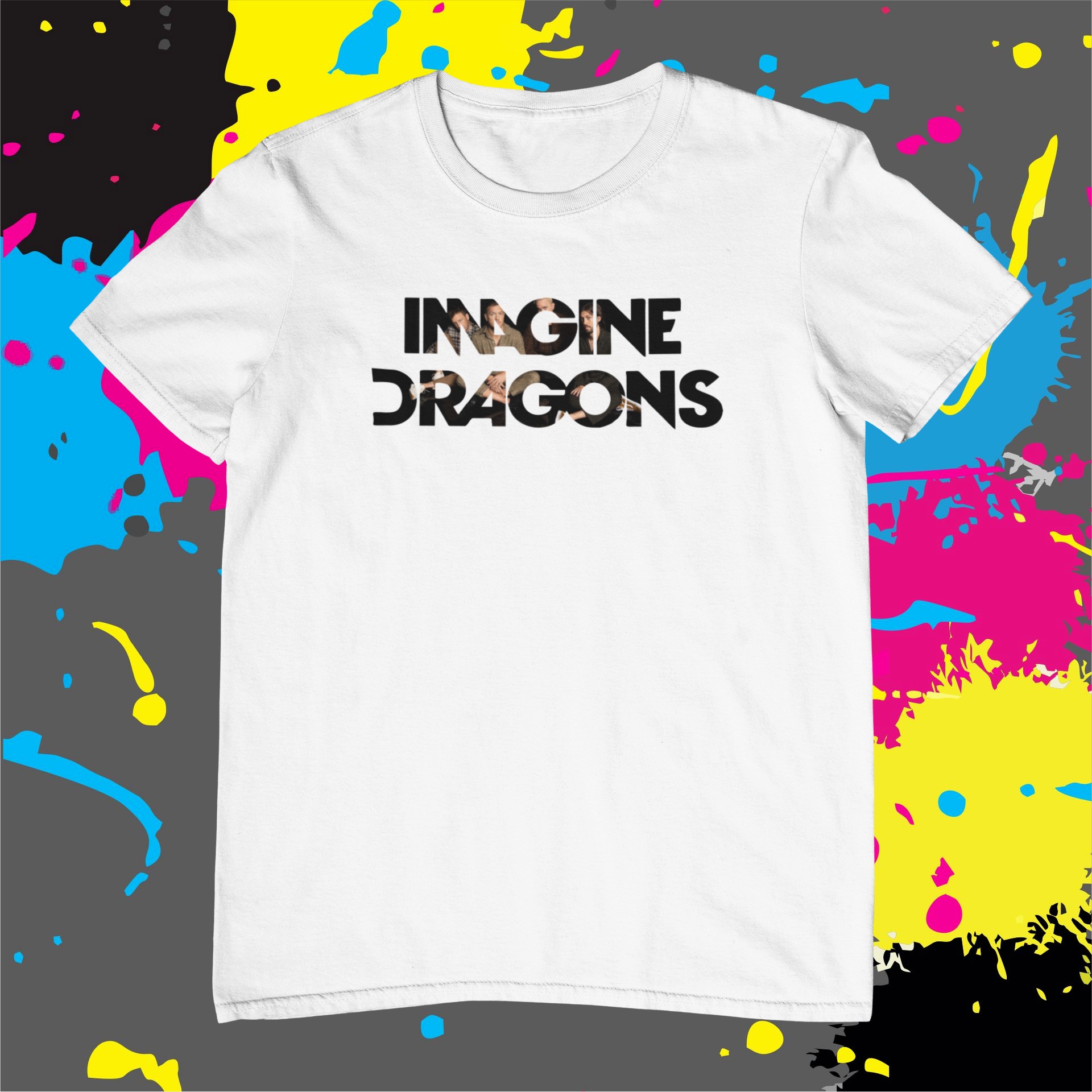 Imagine Dragons felirat - Férfi póló