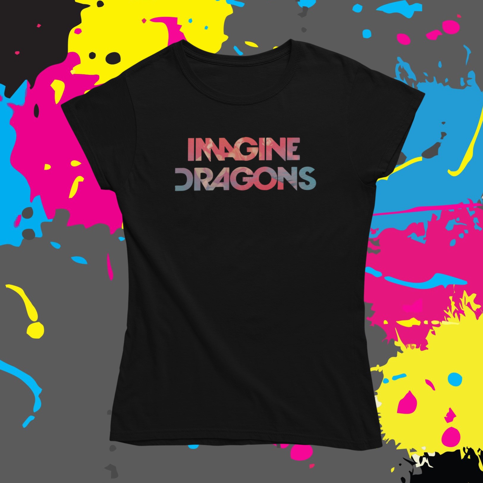 Imagine Dragons pink - Női póló