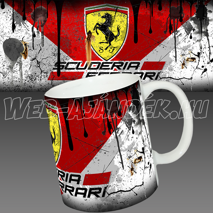 Ferrari autós bögre