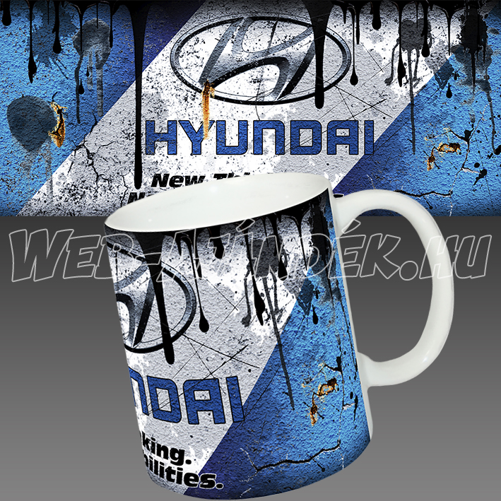 Hyundai autós bögre 2