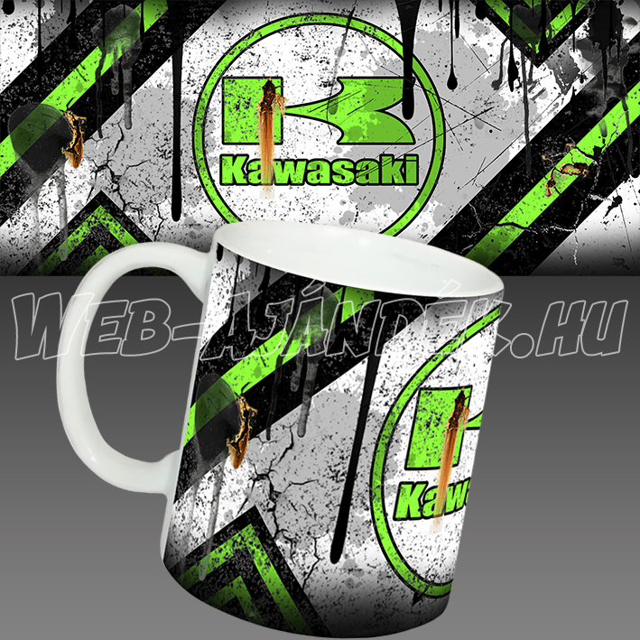 Kawasaki motoros bögre 2