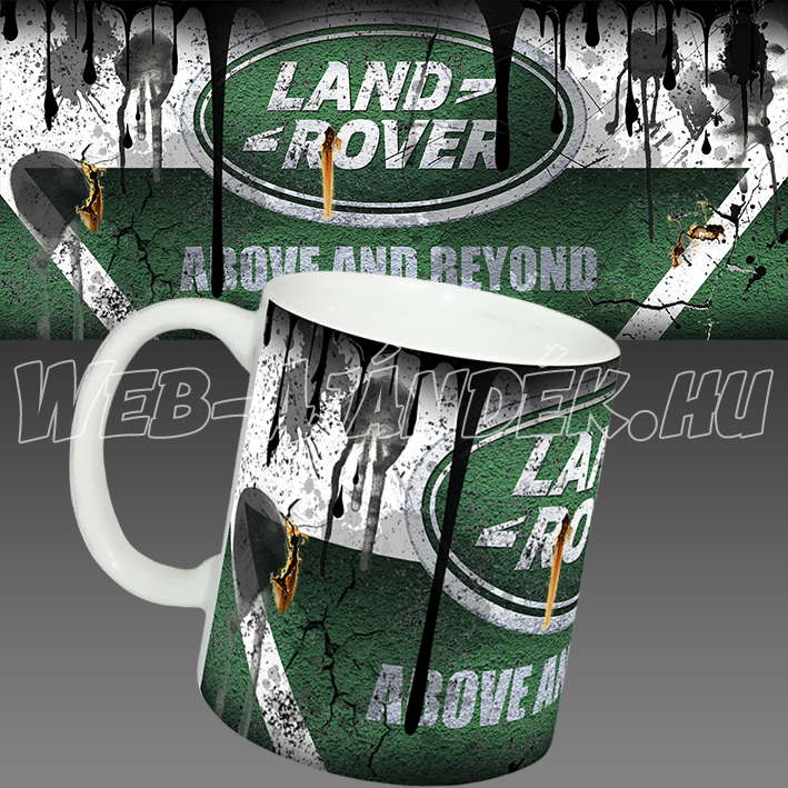 Land Rover autós bögre