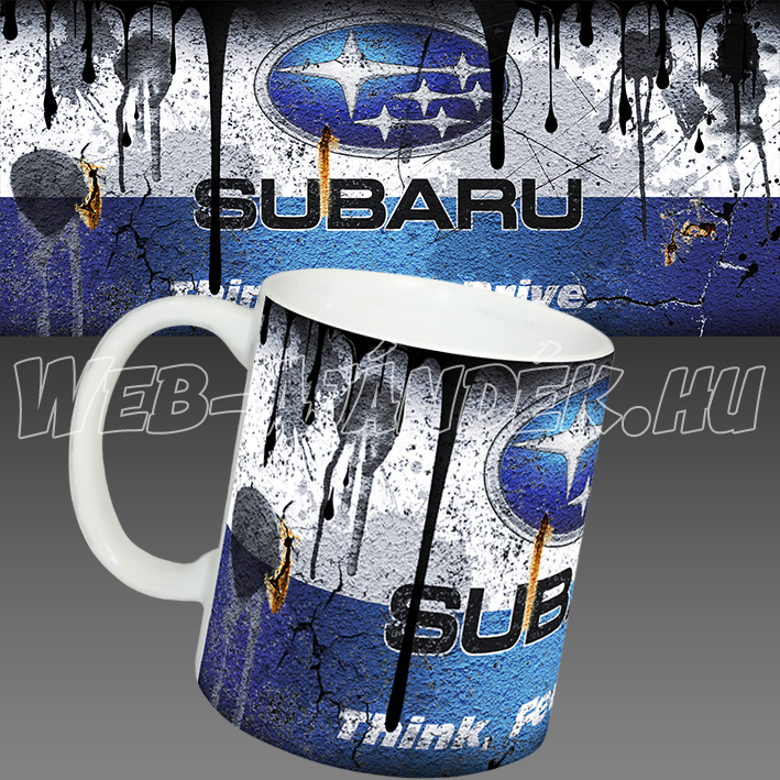 Subaru autós bögre