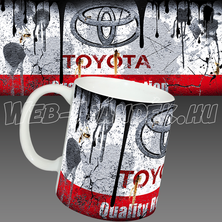 Toyota autós bögre