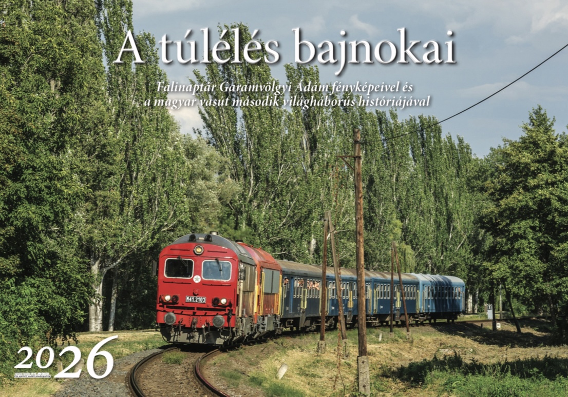 Mozdonyos falinaptár -2026