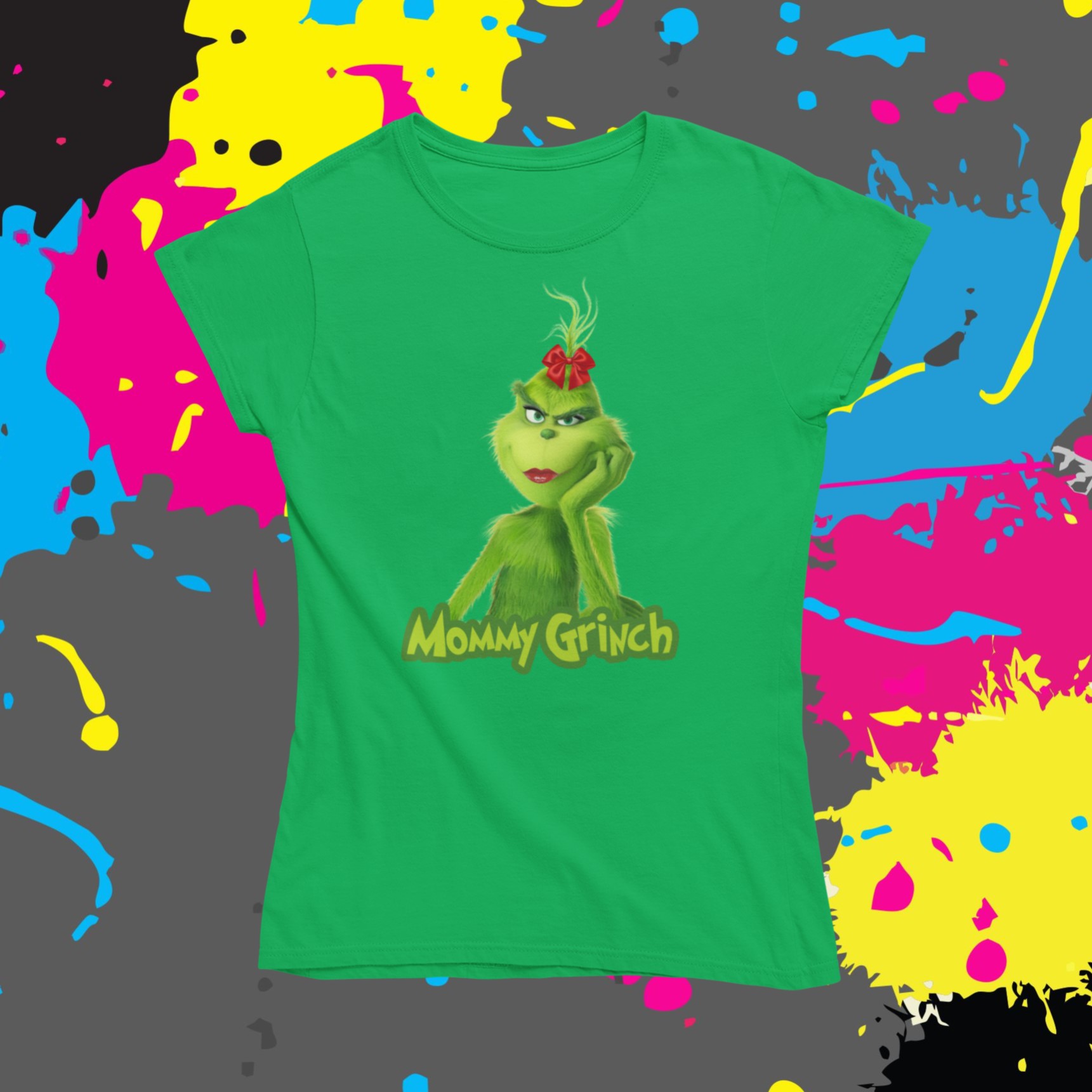 Mommy Grinch - Női póló