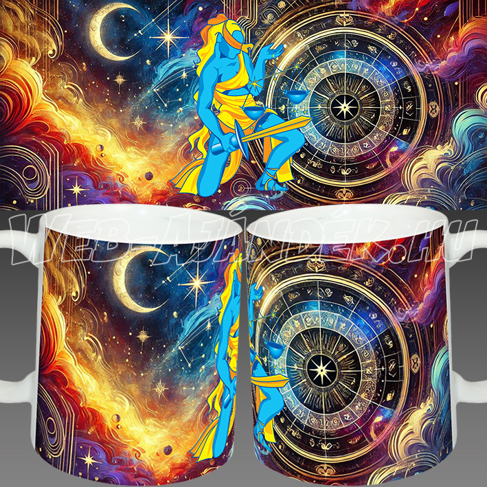 MÉRLEG horoszkópos bögre