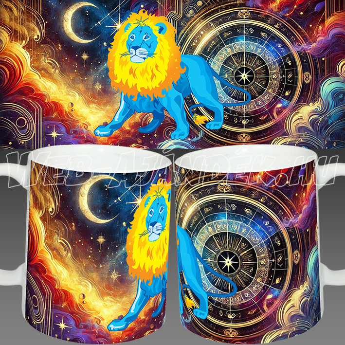 OROSZLÁN horoszkópos bögre