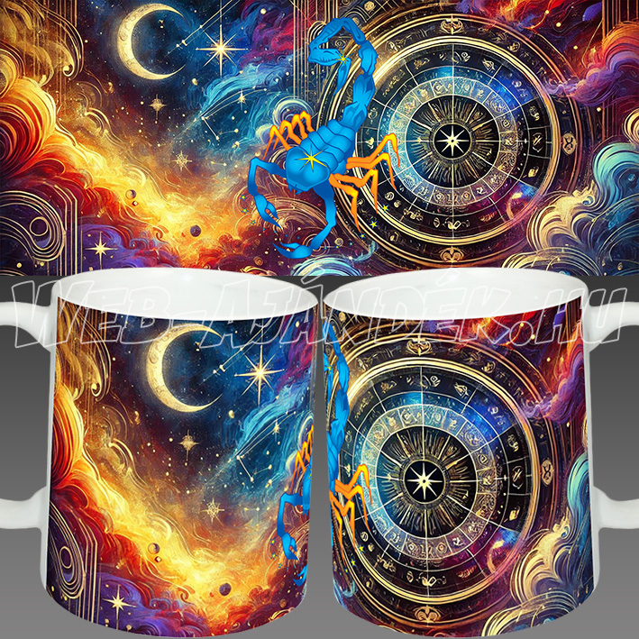 SKORPIÓ horoszkópos bögre