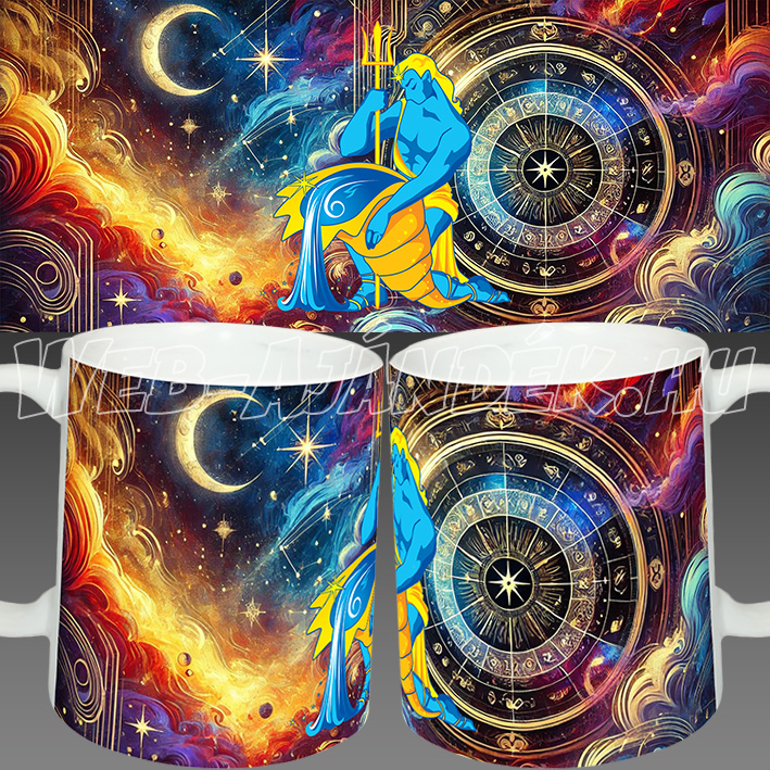 VÍZÖNTŐ horoszkópos bögre