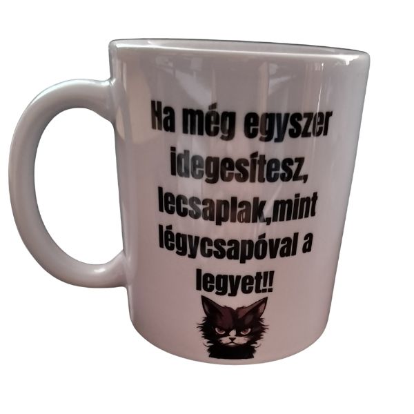 Ha még egyszer-fehér bögre