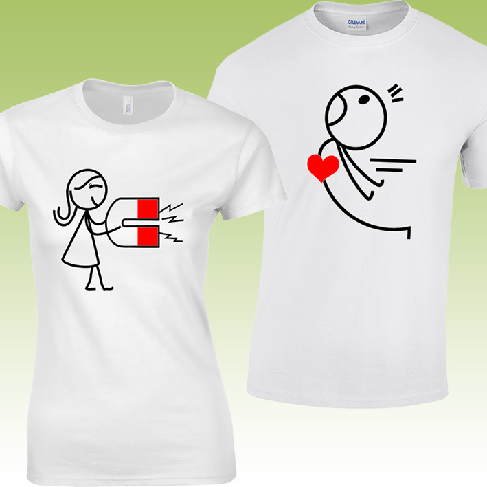 Mágneses szerelem páros póló