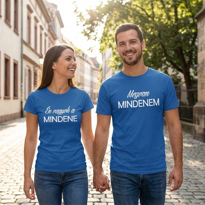 „Megvan mindenem” páros póló