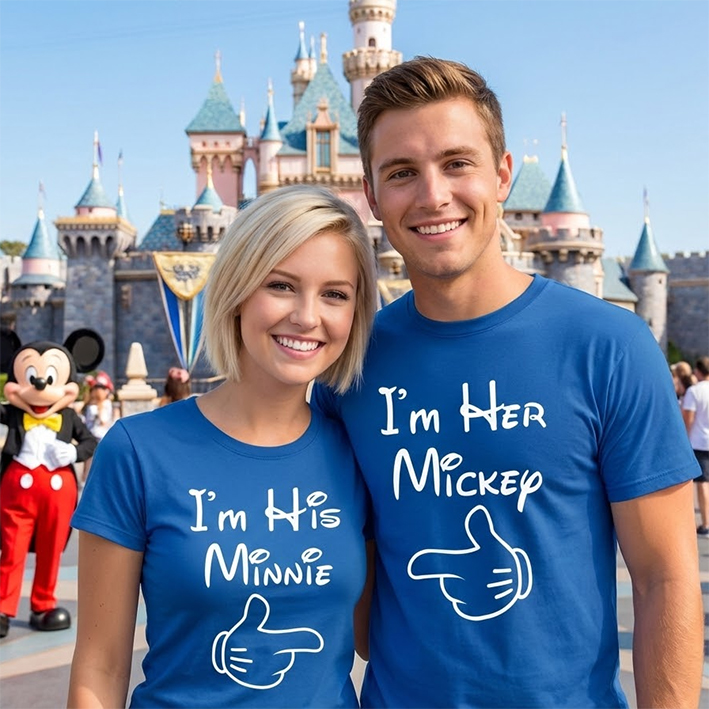 „Mickey és Minnie” páros póló