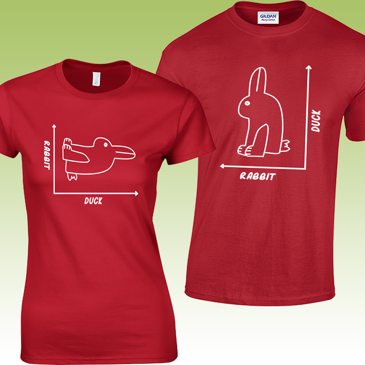 Duck or Rabbit - páros póló
