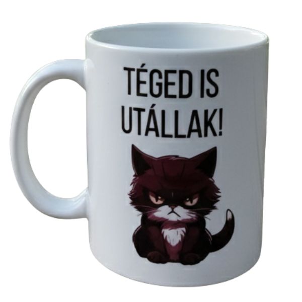 Téged is utállak-fehér bögre