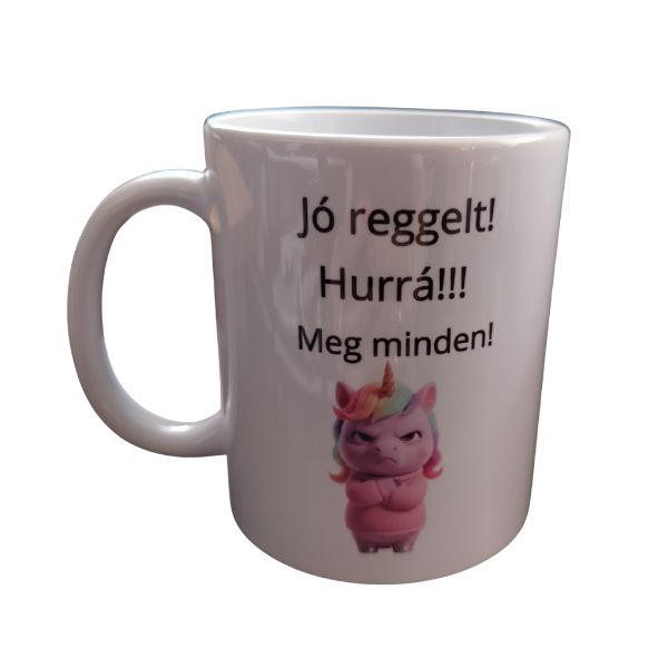  Jó reggelt-fehér bögre