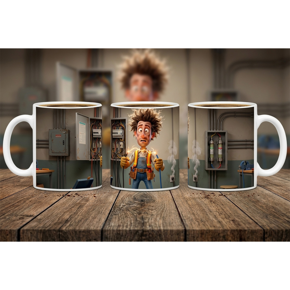 Villanyszerelő bögre