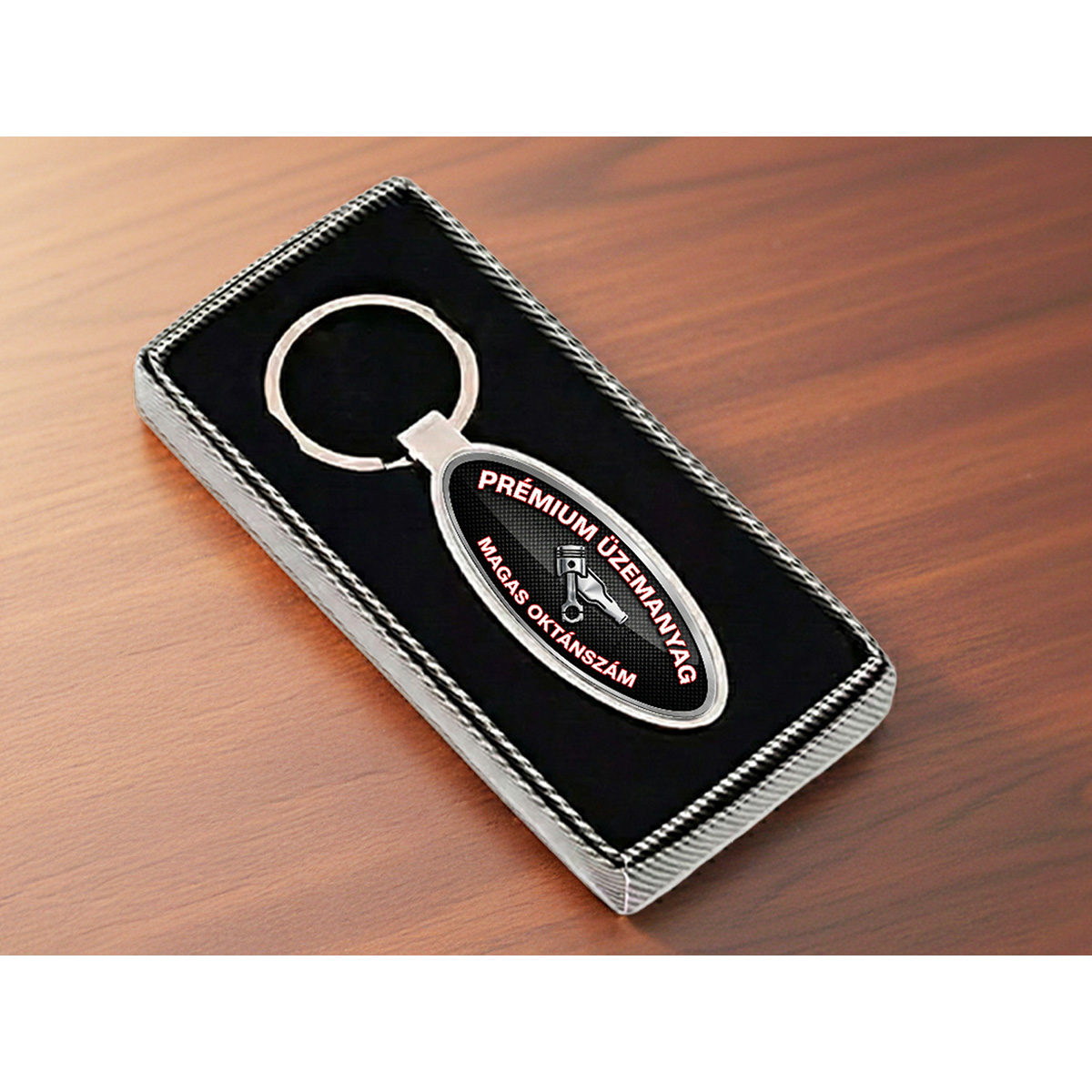 Prémium Üzemanyag Sörnyitó Kulcstartó 