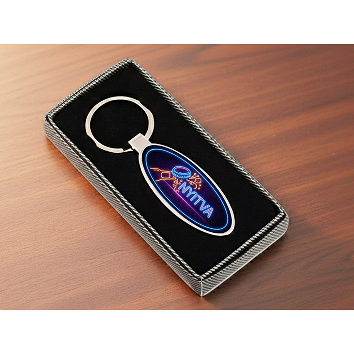 NYITVA Neon Sörnyitó Kulcstartó