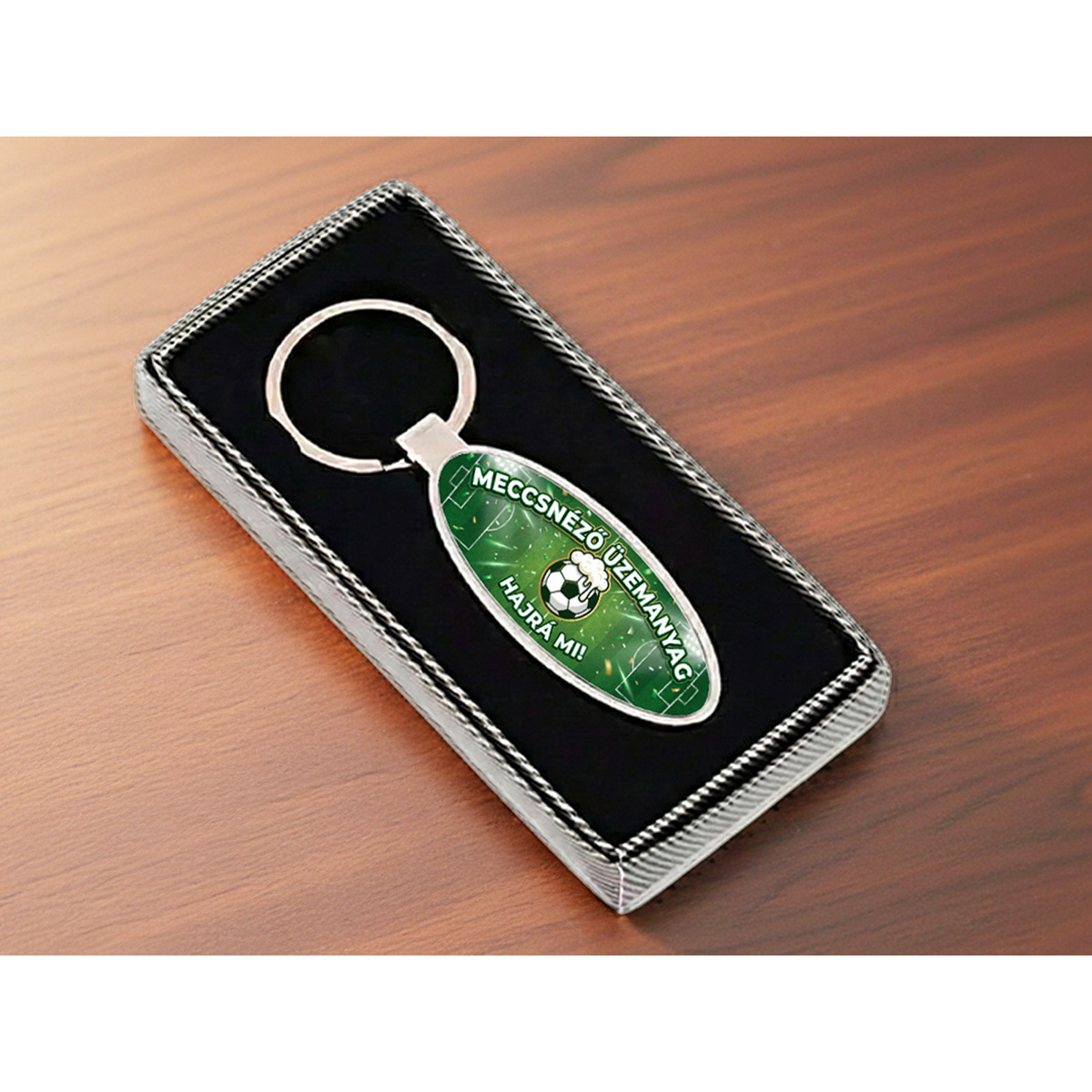 Meccsnéző Üzemanyag Sörnyitó Kulcstartó