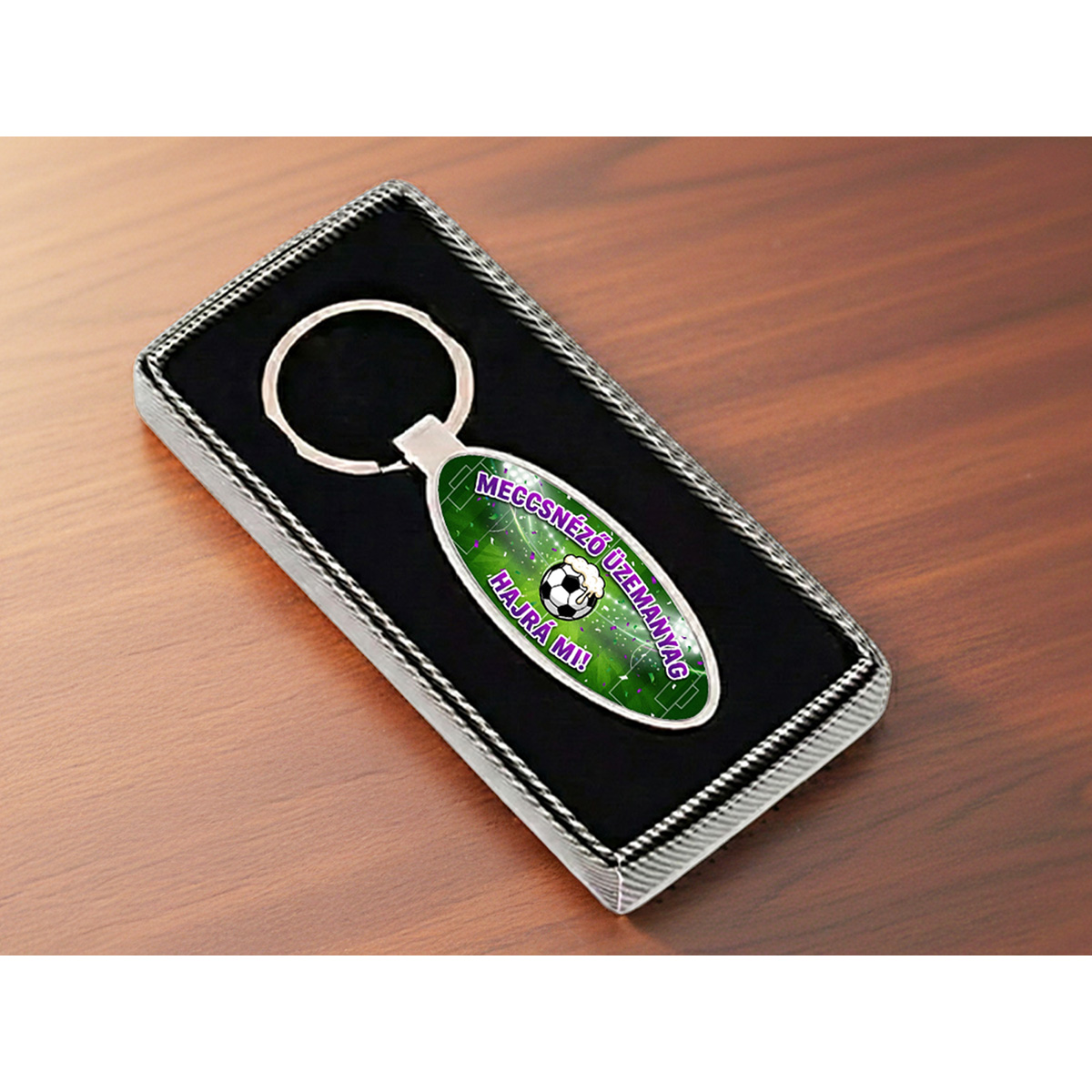 Meccsnéző Üzemanyag2 Sörnyitó Kulcstartó