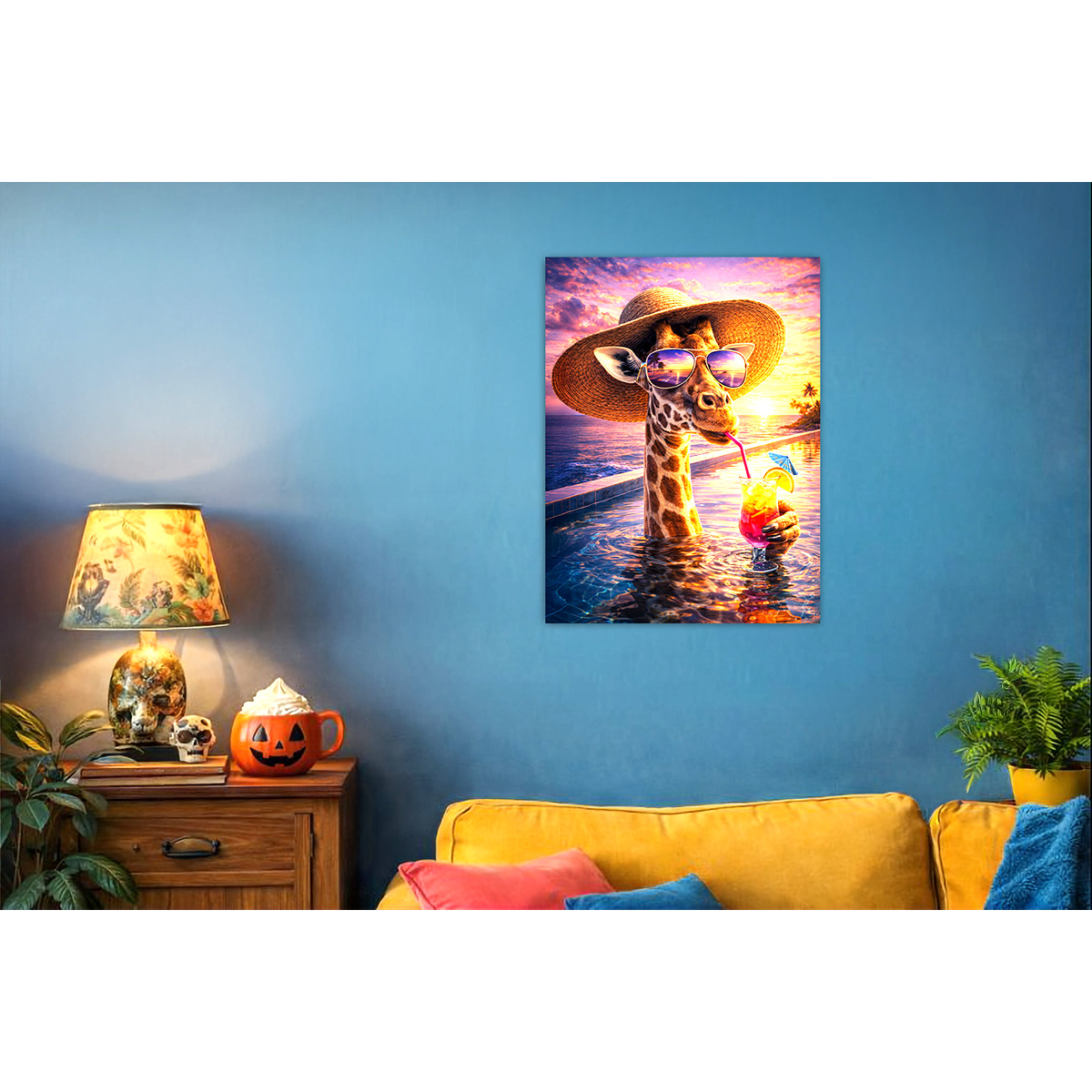 High Life alumínium poszter fúrásmentes rögzítéssel