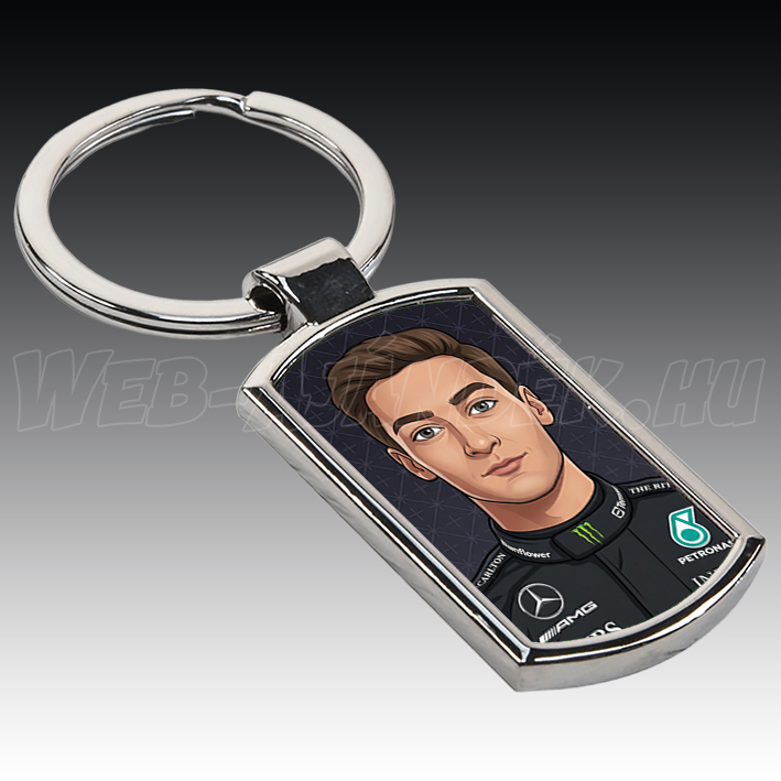 George Russell kulcstartó