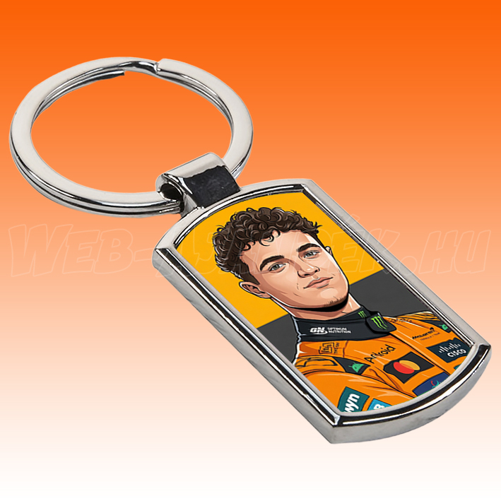 Lando Norris kulcstartó