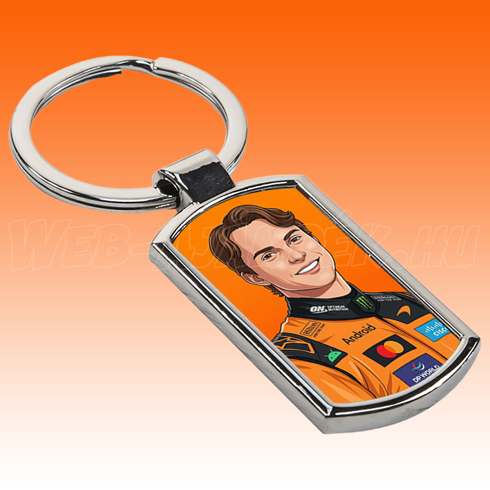 Oscar Piastri kulcstartó