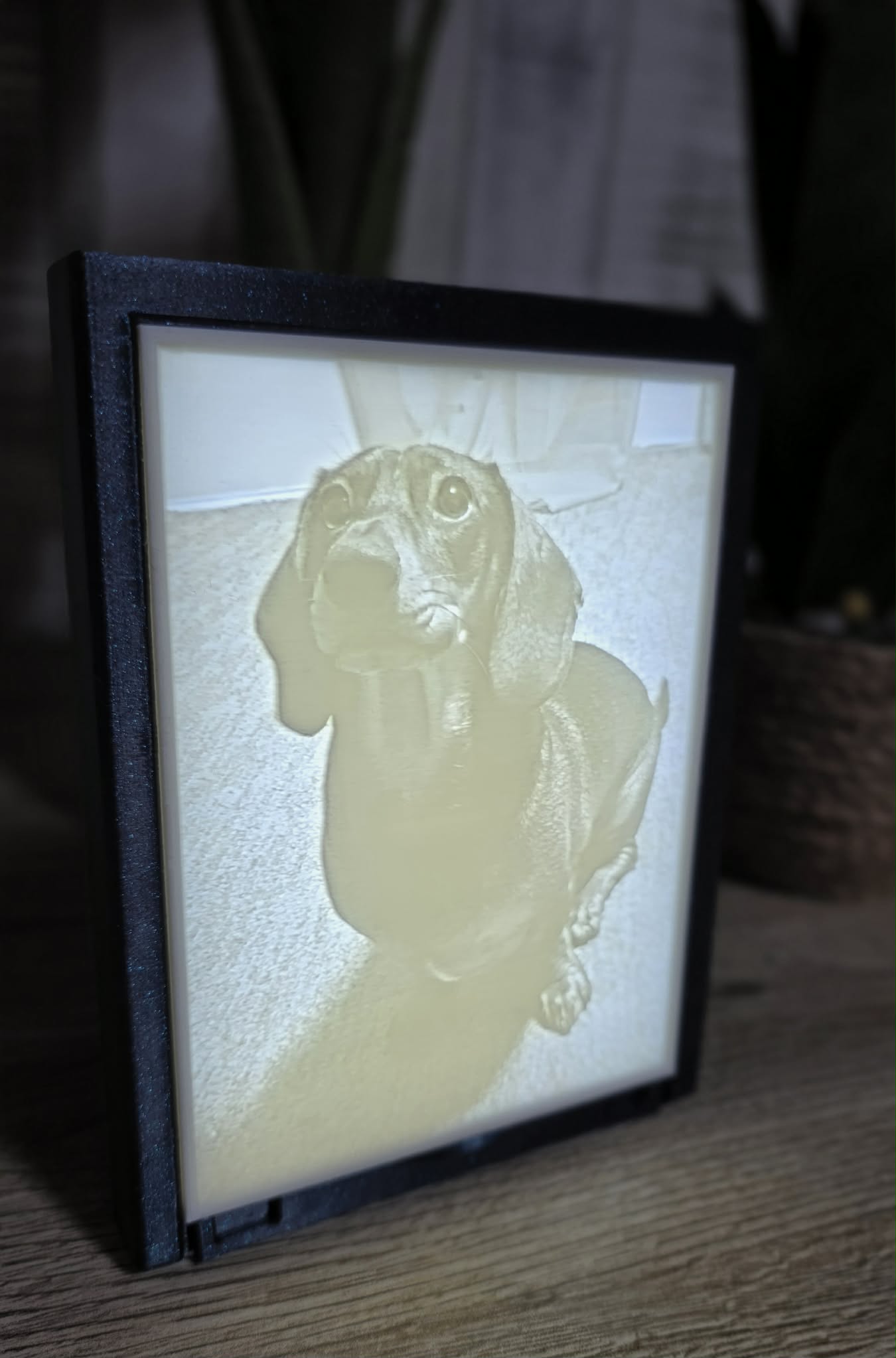 Egyedi fényképes litofánia