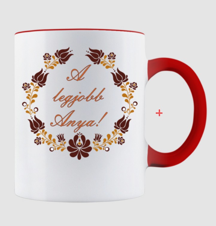 Klasszikus virágkoszorús minta