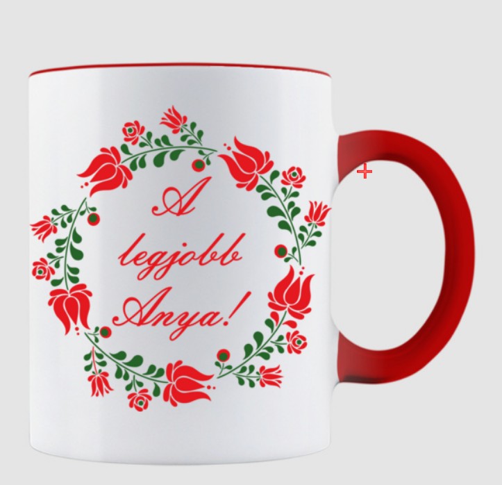 Klasszikus virágkoszorús minta