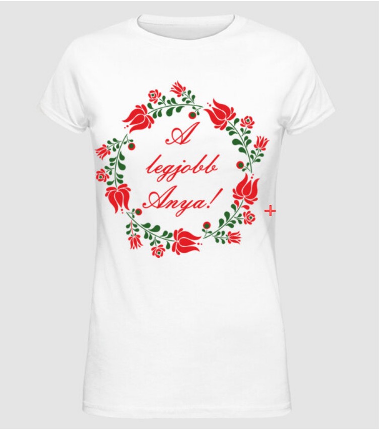 Klasszikus virágkoszorús minta