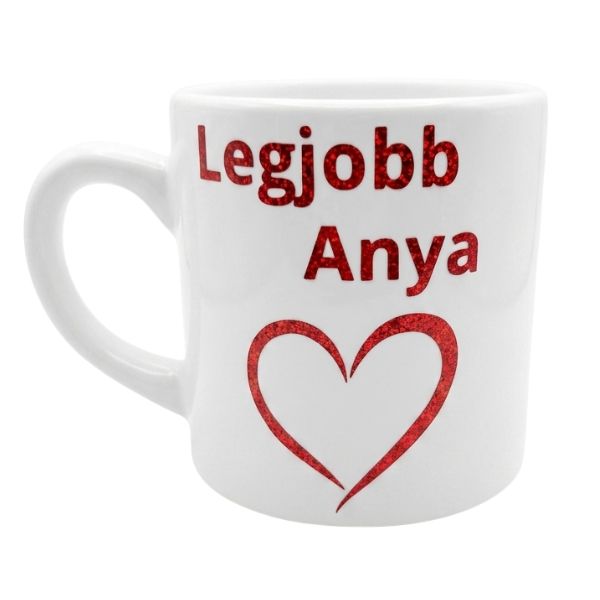 Legjobb anya-fehér bögre