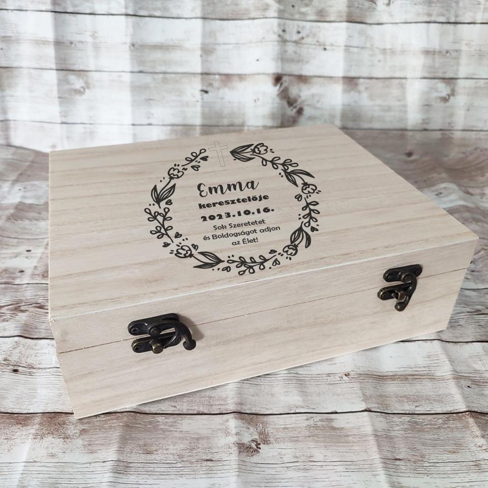 Ajándék doboz keresztelőre