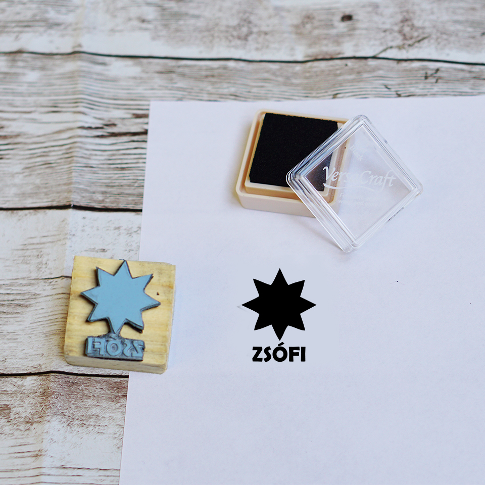 Óvodai jeles pecsét névre