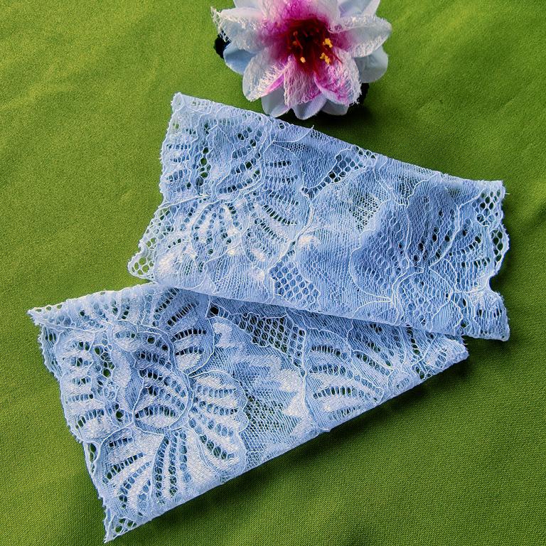 ESKÜVŐ KTY21 – Saját készítésű 19 cm-es ujjatlan hófehér csipke kesztyű